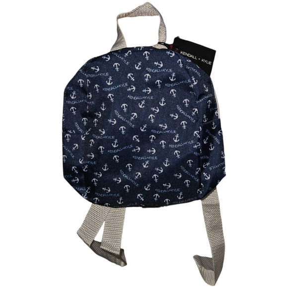 NWT Kendall & Kylie Anchor Monogram Mini Backpack - Picture 1 of 2